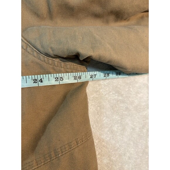 Under Armour Jacket Mens Rare XL Storm Heavy Brown/Tan Water Resistant Work Hunt - Picture 13 of 16
